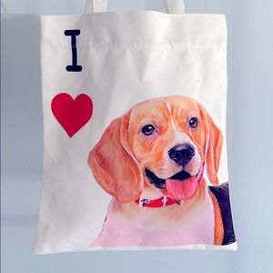 Beagle Art Canvas Bag